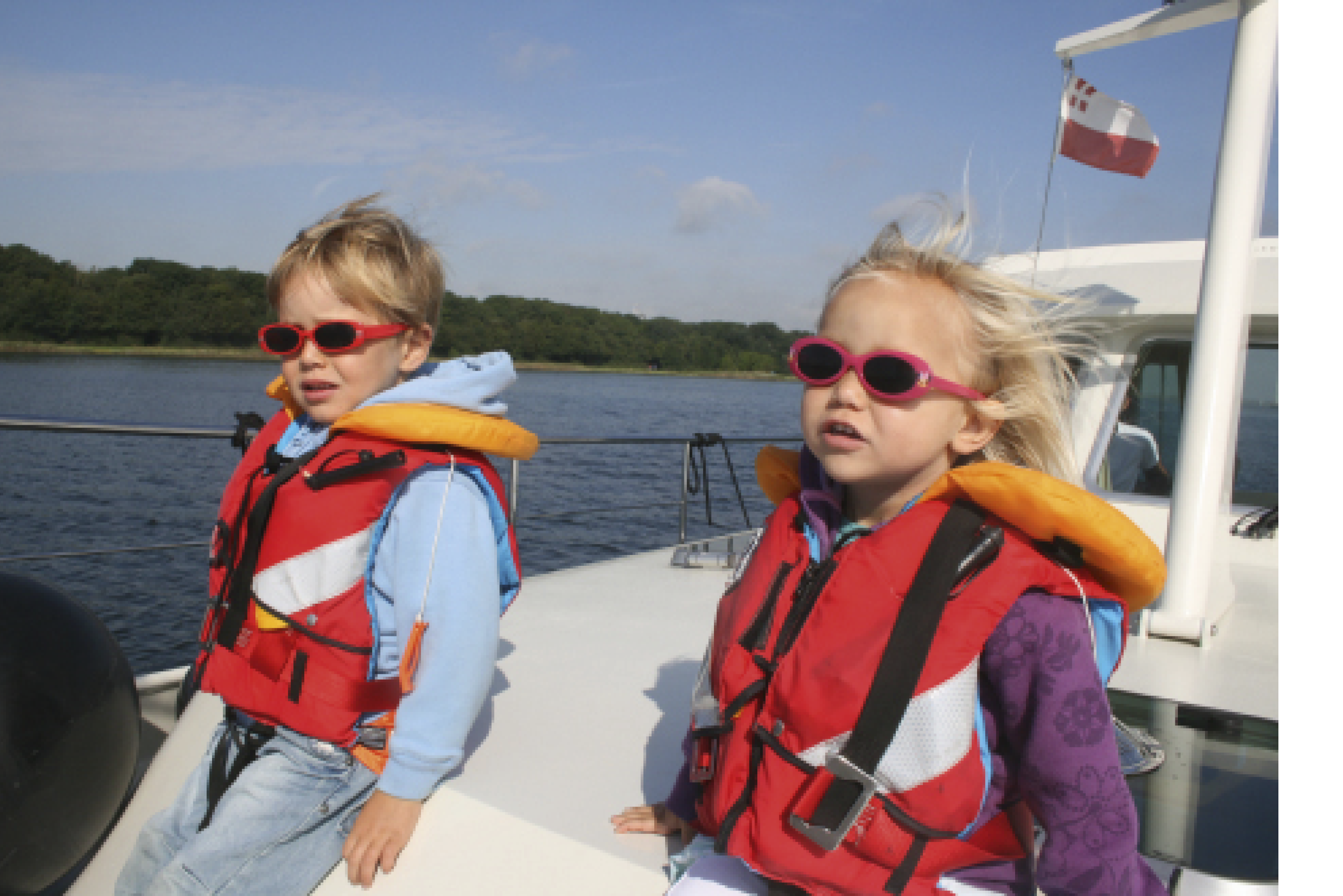 Veilig met kinderen aan boord van uw motorjacht